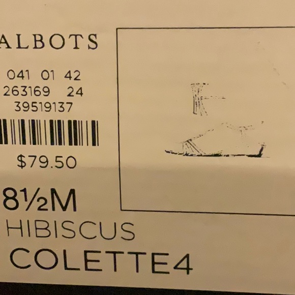 Talbots Pink Patent Leather Flat Sandals, Size 8.5 - Picture 5 of 5